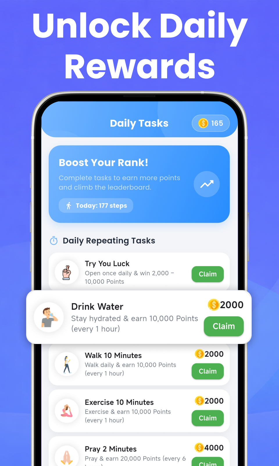 Walk Cash App Screen 2